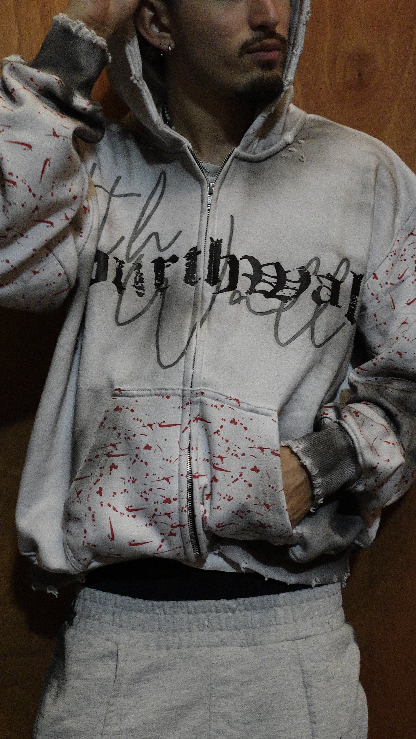 Chaos zip-up