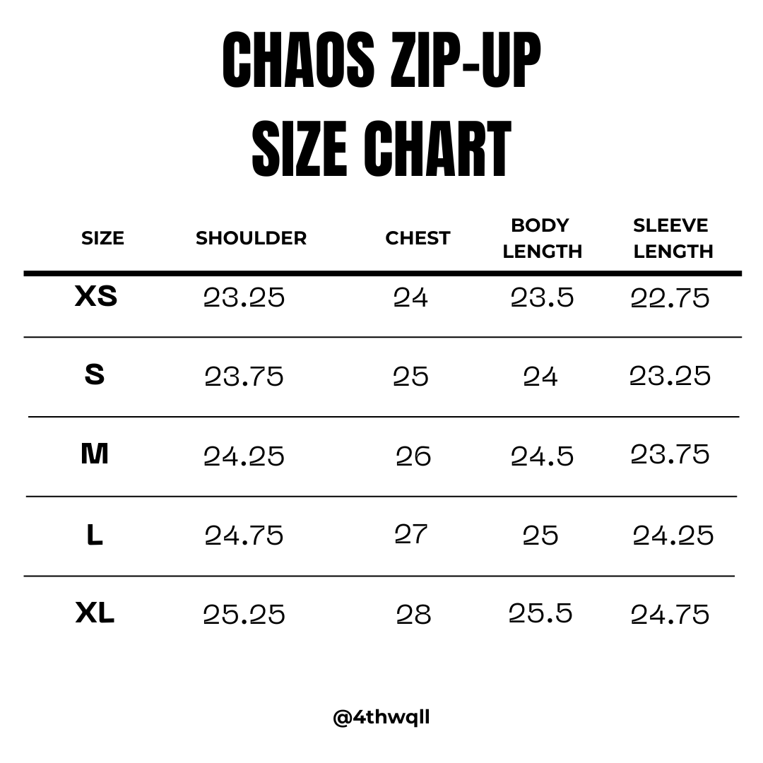 Chaos zip-up